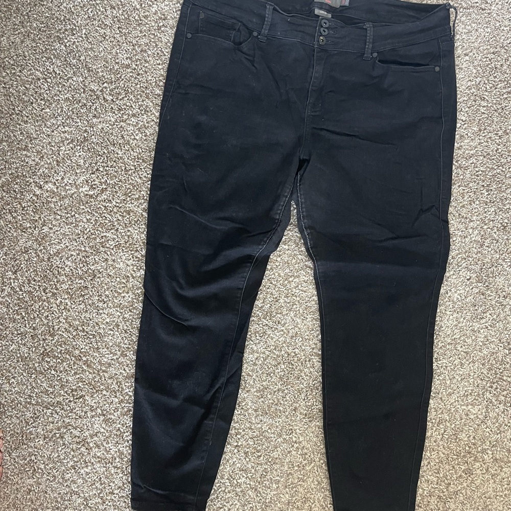 torrid Black Stretch Jeggings - Slim Fit